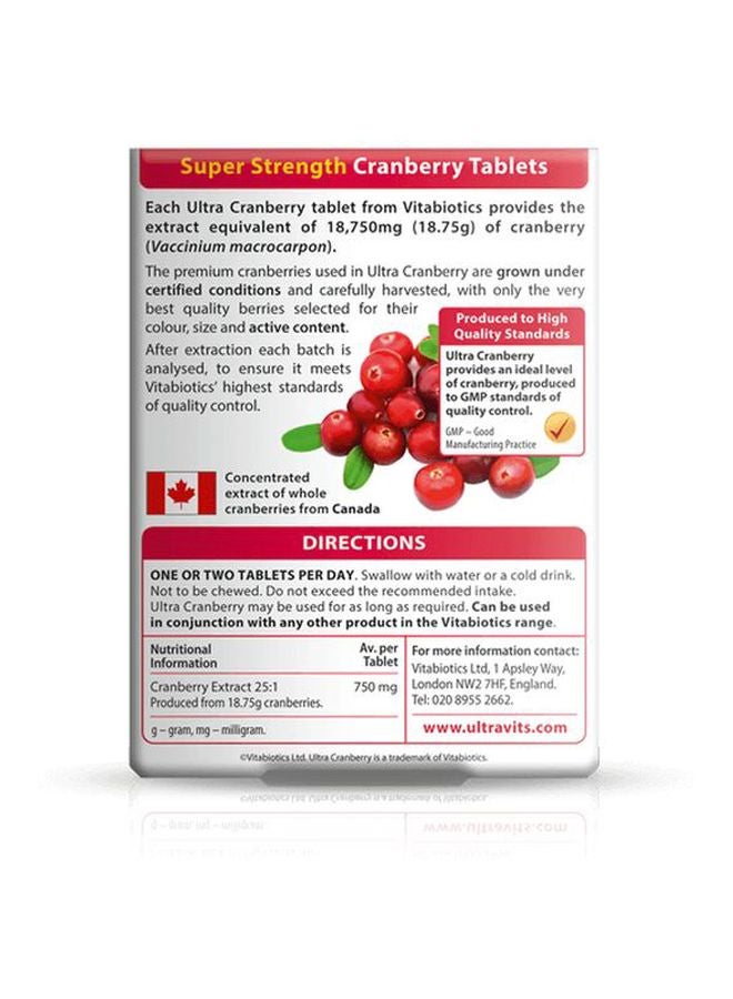 Vitabiotics - Ultra Cranberry 30 Tablets - Image 1