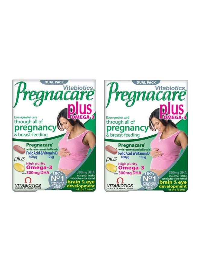 Vitabiotics Pack Of 2 Pregnacare Plus Omega 3 - 56 Tablets - Image 1