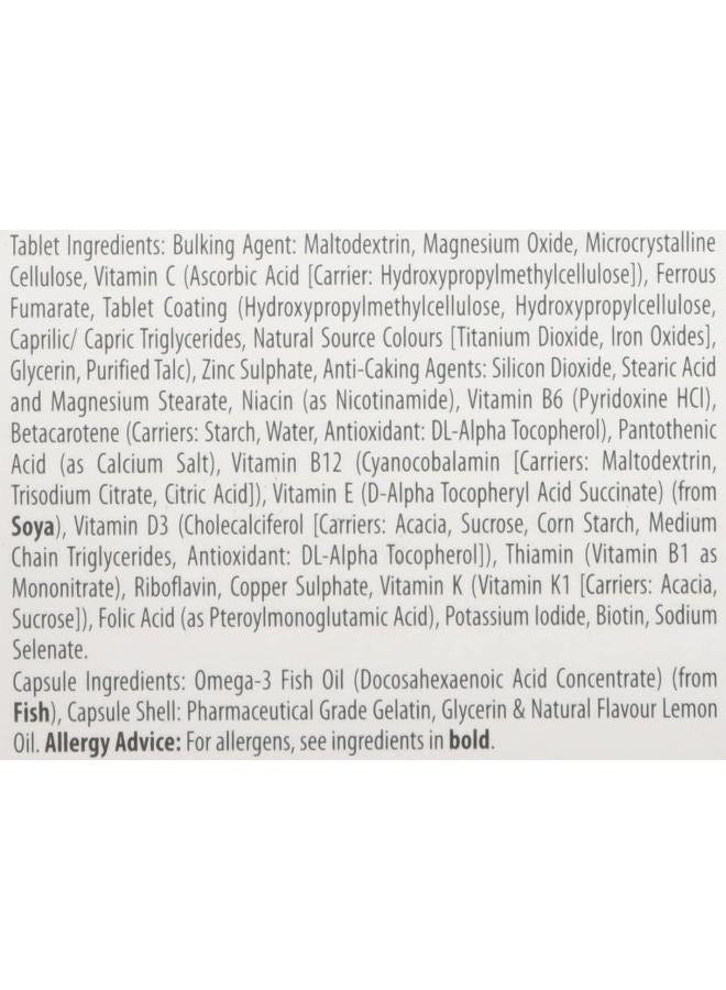 Vitabiotics Pack Of 2 Pregnacare Plus Omega 3 - 56 Tablets - Image 5