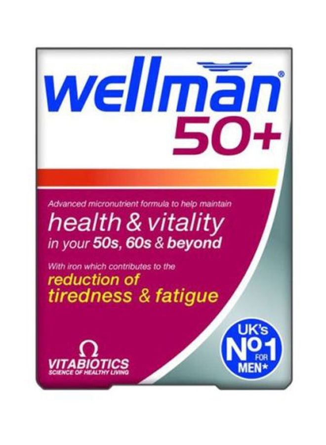 فيتابيوتيكس المكمل الغذائي ويلمان 50 بلس - 30 قرص - Image 1