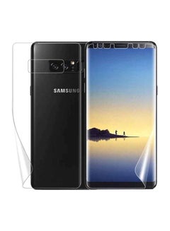 Full Body Front And Back 2 In 1 Normal Screen Protector For Samsung Galaxy Note 8 Clear