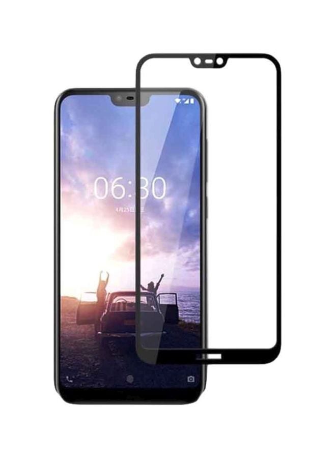 Glass 5D Tempered Glass Screen Protector For Nokia 6.1 Plus (X6) Clear