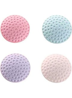 4-Piece Rubber Buffer Wall Protector Set Multicolor