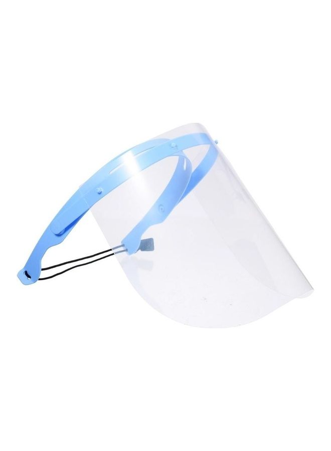 Face Shield Mask Blue Clear