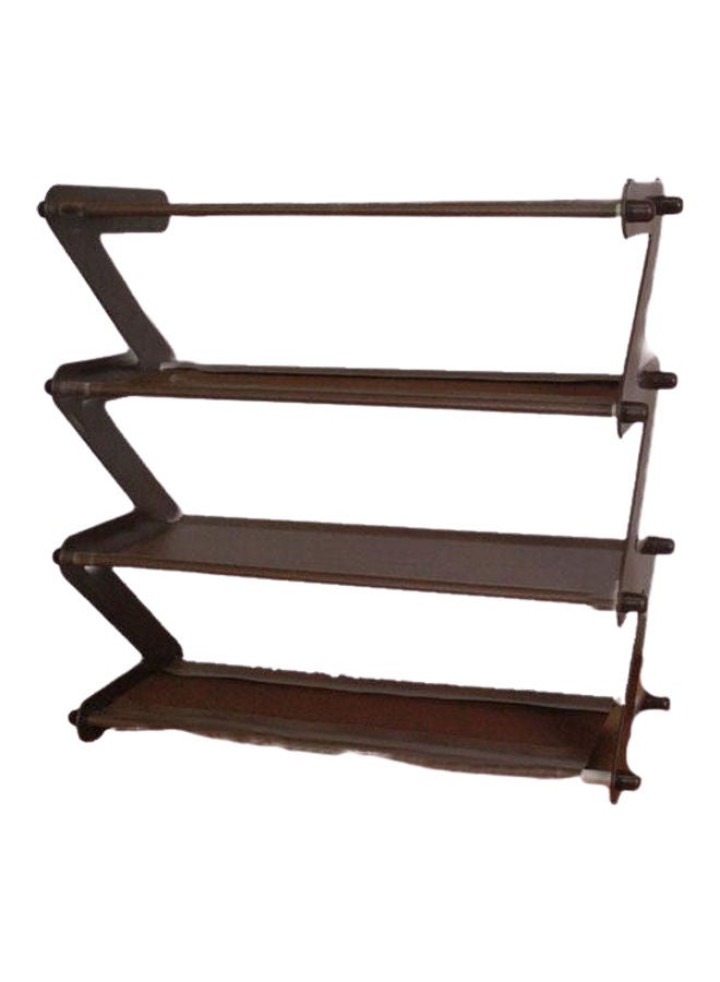 Generic 4-Shelf Shoe Rack Organizer Multicolour 47x50cm  - Image 1