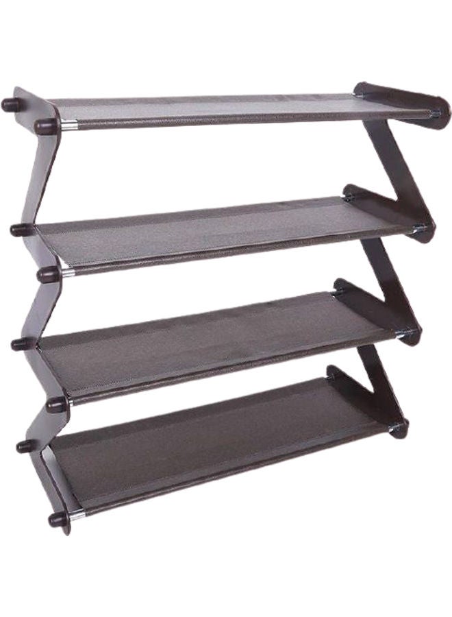 Generic 4-Shelf Shoe Rack Organizer Multicolour 47x50cm 