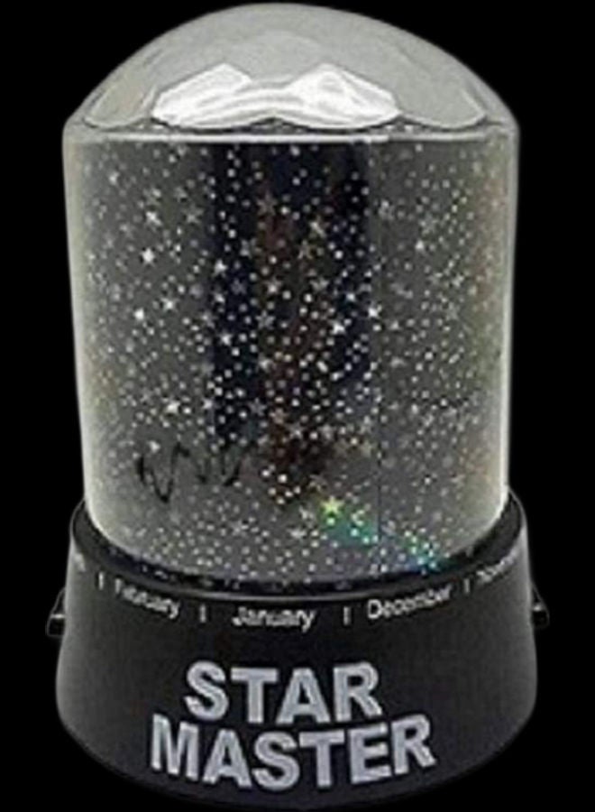 STAR MASTER Night Light Room Projector Lamp With Star View Black/Clear - Image 1
