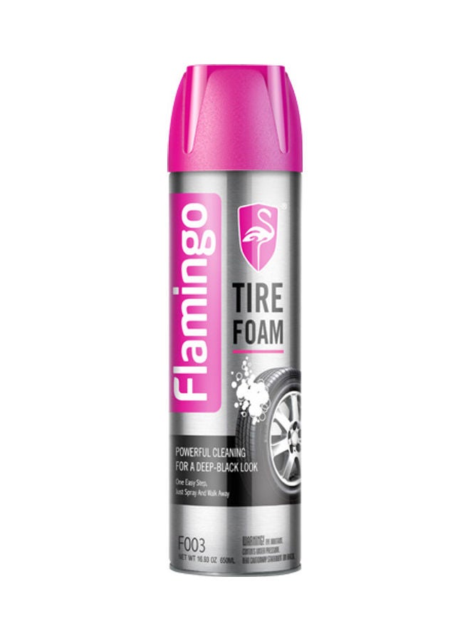 Flamingo Powerful Cleaning Tires And Wheels Foam Cleaner - Image 2