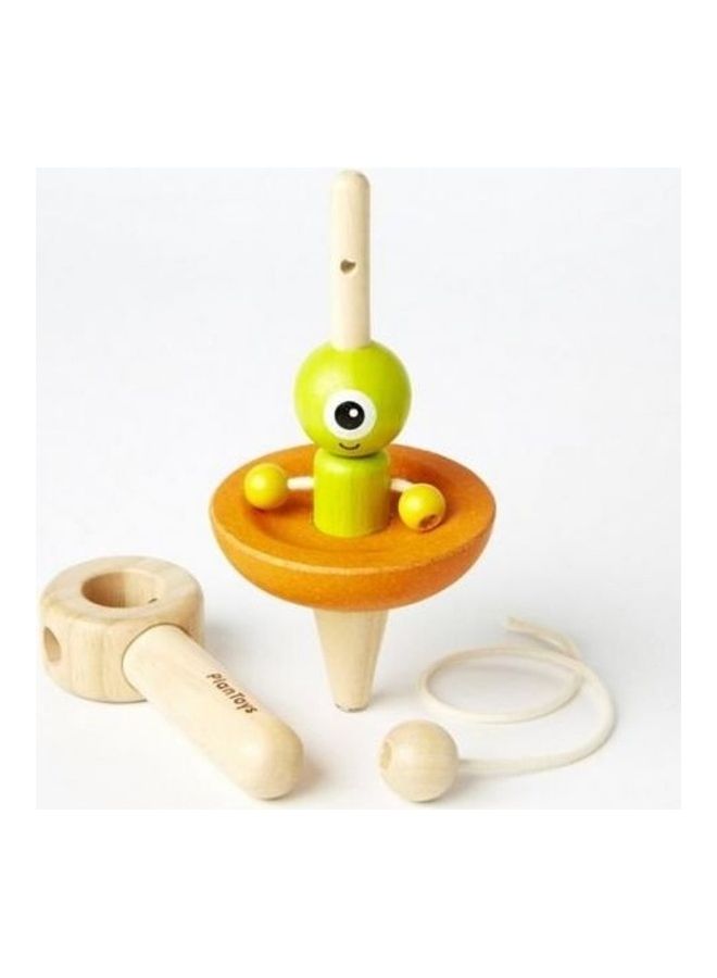 Plantoys Wooden Spaceship Top 7.4 x 7.4 x 15.3cm - Image 3