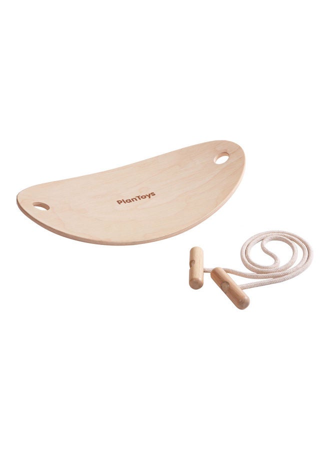 PlanToys - Plantoys Wooden Balance Board 30 x 54 x 1.2cm - Image 1