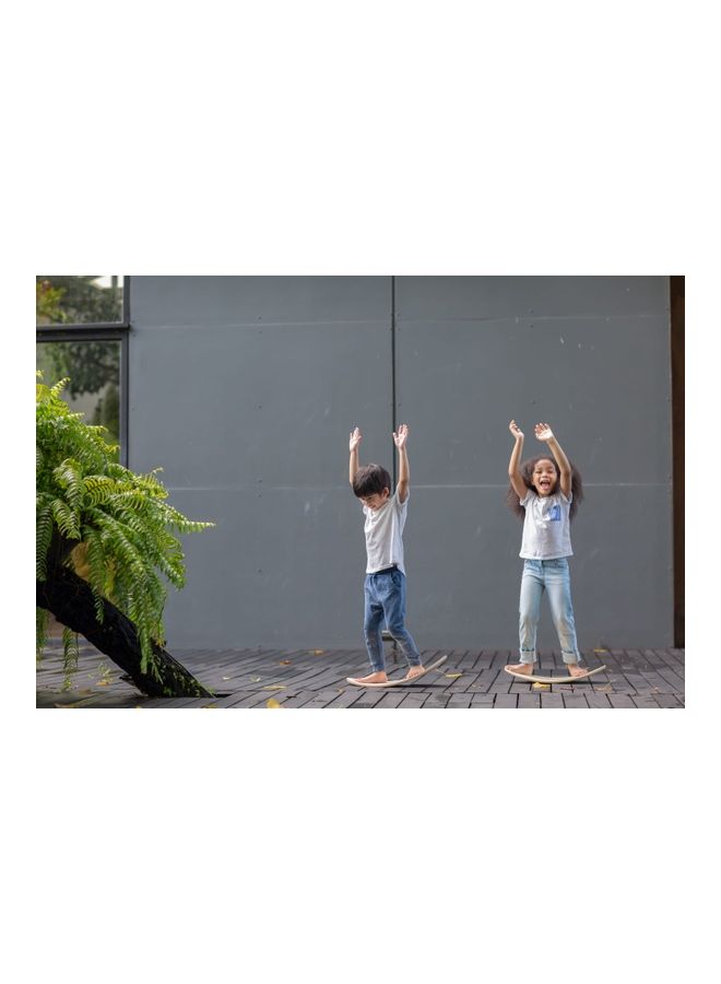 PlanToys - Plantoys Wooden Balance Board 30 x 54 x 1.2cm - Image 1