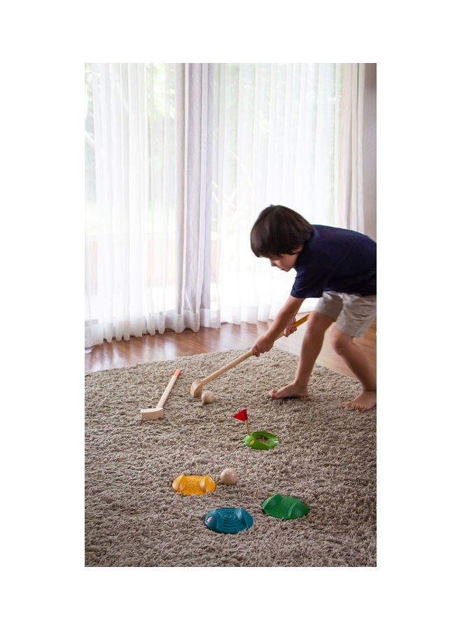 Plantoys Wooden Mini Golf - Full Set 8 x 3 x 53.39cm - Image 3