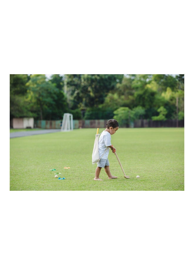 Plantoys Wooden Mini Golf - Full Set 8 x 3 x 53.39cm - Image 5