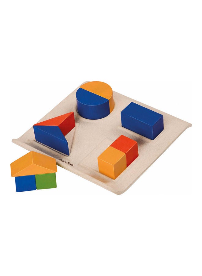 PlanToys - Fraction Fun 19 x 5.5 x 19cm - Image 2