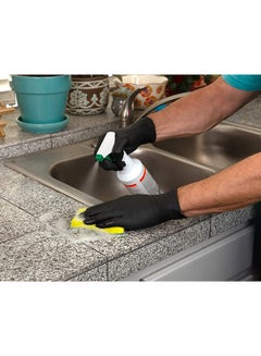 Generic 100-Piece Disposable Nitrile Gloves Set Black L  - Image 2