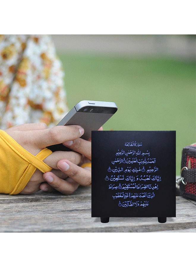 New wireless touch light Quran Bluetooth speaker with remote control white, mobile APP black  - Image 2