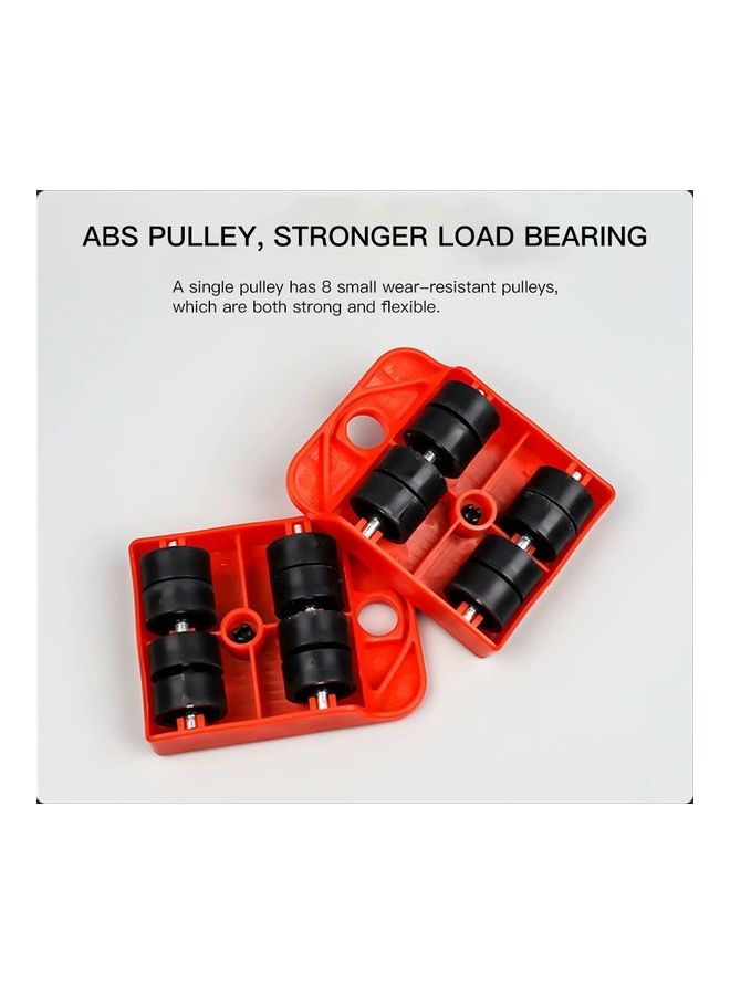 Furniture Lifting and Moving Heavy appliance Move Tools Set red 25.0 cm * 10.0 cm * 5.0 cmcm - Image 4