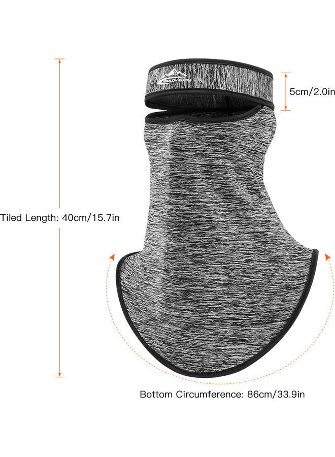 Generic Neck Warmer Men Women Windproof Balaclava Winter Face Cover Warm Fleece Neck Gaiter for Skiing Snowboarding Cycling Hiking Running Fishing 20*2*16cm  - Image 4