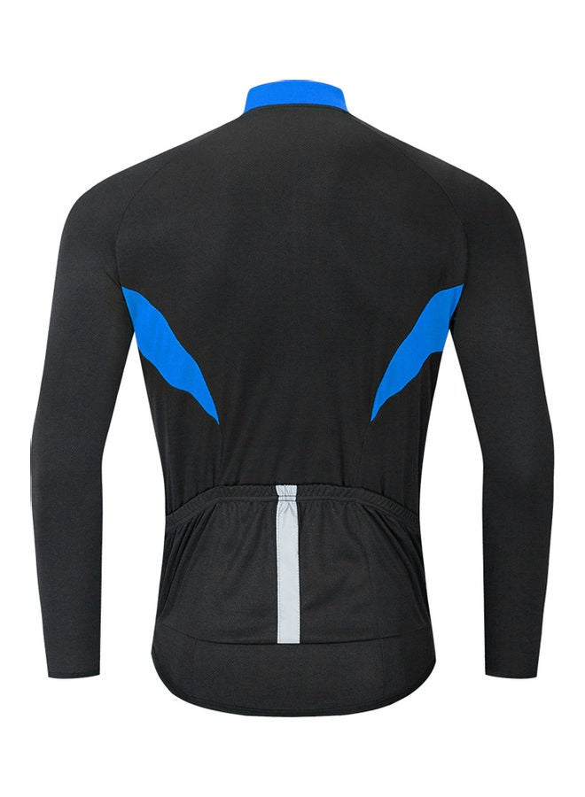 Generic Cycling Jersey Men Women Quick Dry Breathable Long Sleeve Bike Shirt Clothing Bicycle Riding Running Fitness Activewear Top S 23*2*18cm  - Image 2