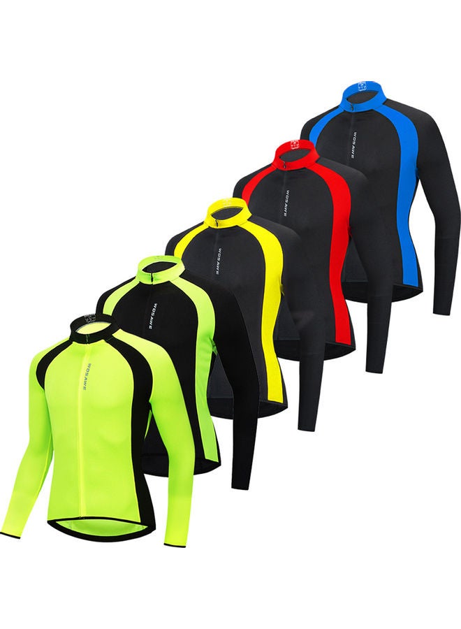 Generic Cycling Jersey Men Women Quick Dry Breathable Long Sleeve Bike Shirt Clothing Bicycle Riding Running Fitness Activewear Top S 23*2*18cm  - Image 3