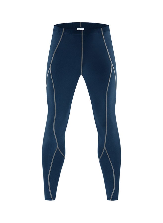 Generic - Men Compression Pants Sports Baselayer Workout Active Tights Leggings Yoga Running Cycling Fitness Pants XL 23*1*18cm - Image 1