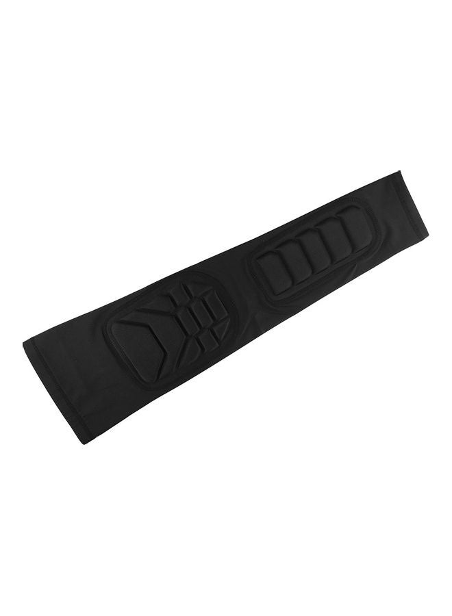 Generic Knee Support Protective Knee Pad Long Leg Sleeve Brace-Protector for Basketball Football Volleyball (2 Sleeves) XL 16*3*14cm  - Image 5