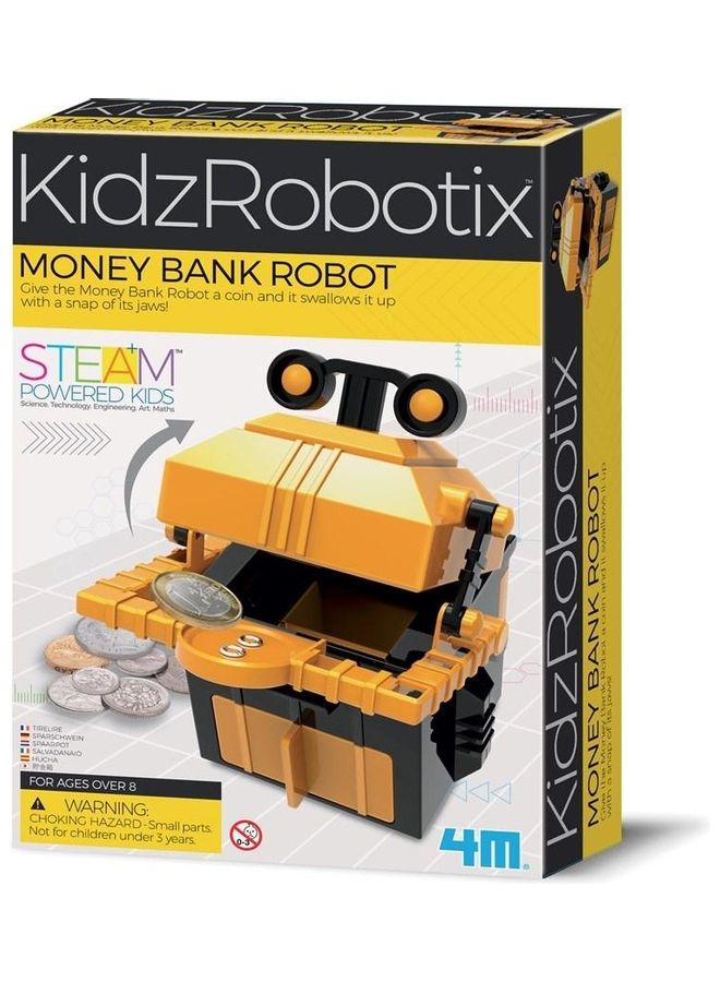 4m 32-Piece Kidz Robotix Money Bank Robot Playset  - Image 1