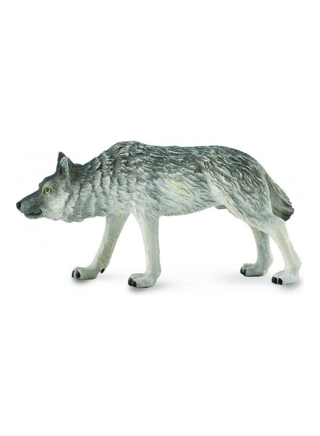 CollectA - Timber Wolf Animal Figure Toy - Image 1