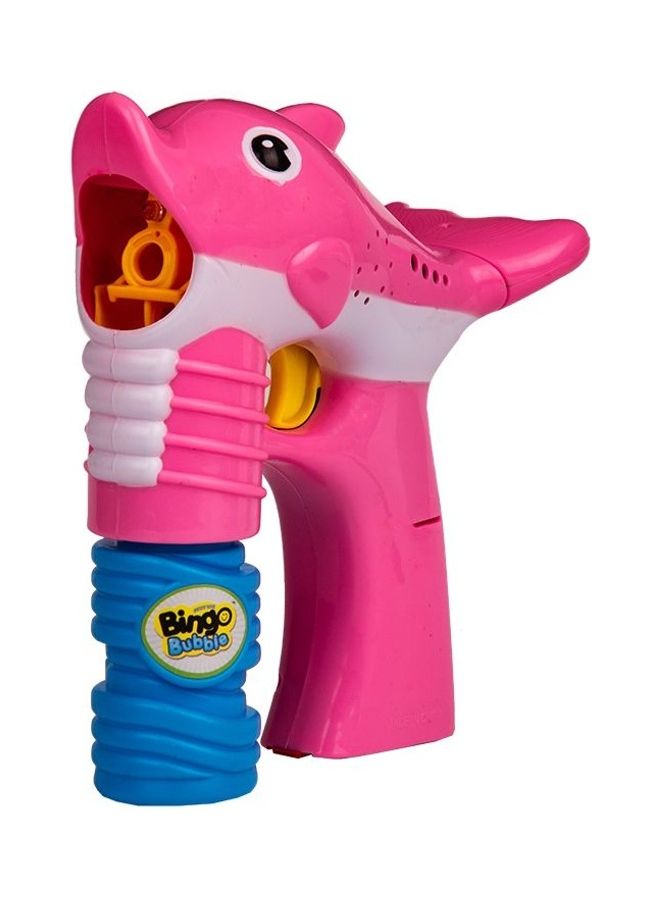 Bingo Dolphin Shaped Bubble Gun With Light And Music  - Image 2