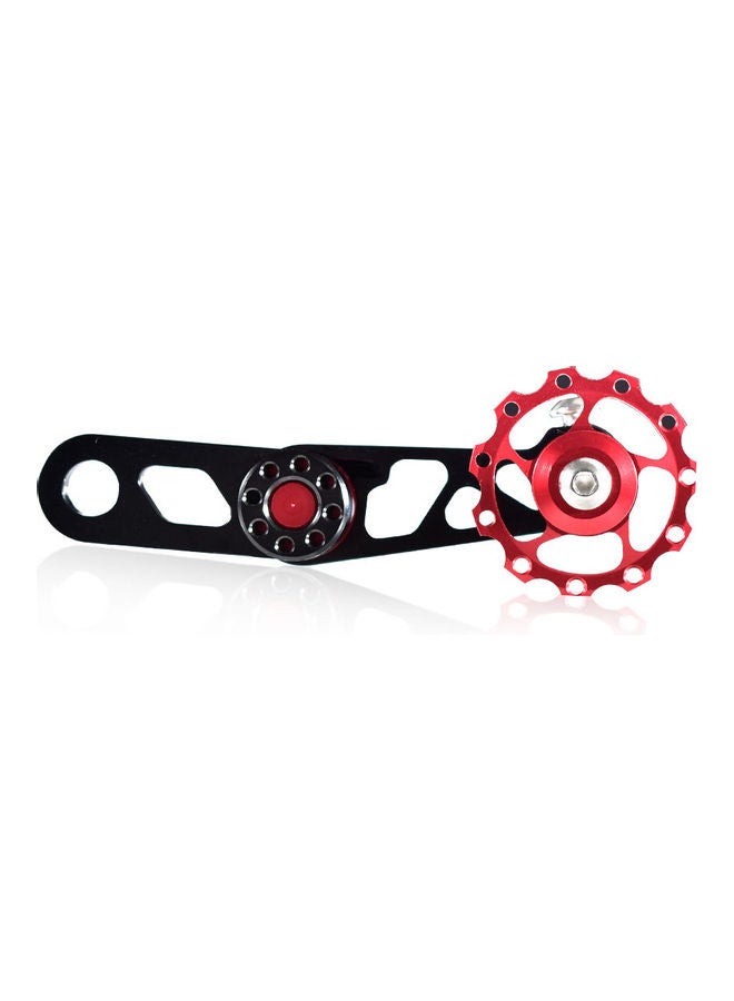 Generic Single Speed Bike Chain Tensioner for Folding Bike Aluminum Alloy Rear Derailleur Chain Guide Wheel Pulley Stabilizer 15*6*8cm - Image 2