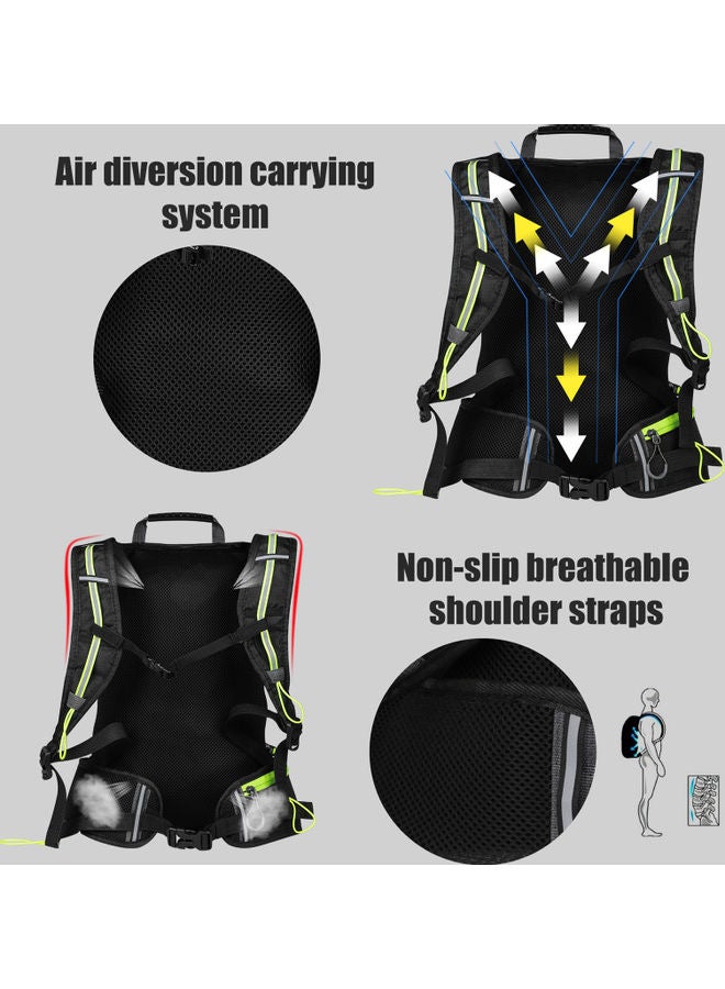 حقيبة ظهر خفيفة من ويست بايكينج, مناسبة لركوب درّاجة ماونتن بإطار سميك للمناطق الوعرة. سعة 16 لتر. 35*10*20سم - Image 3