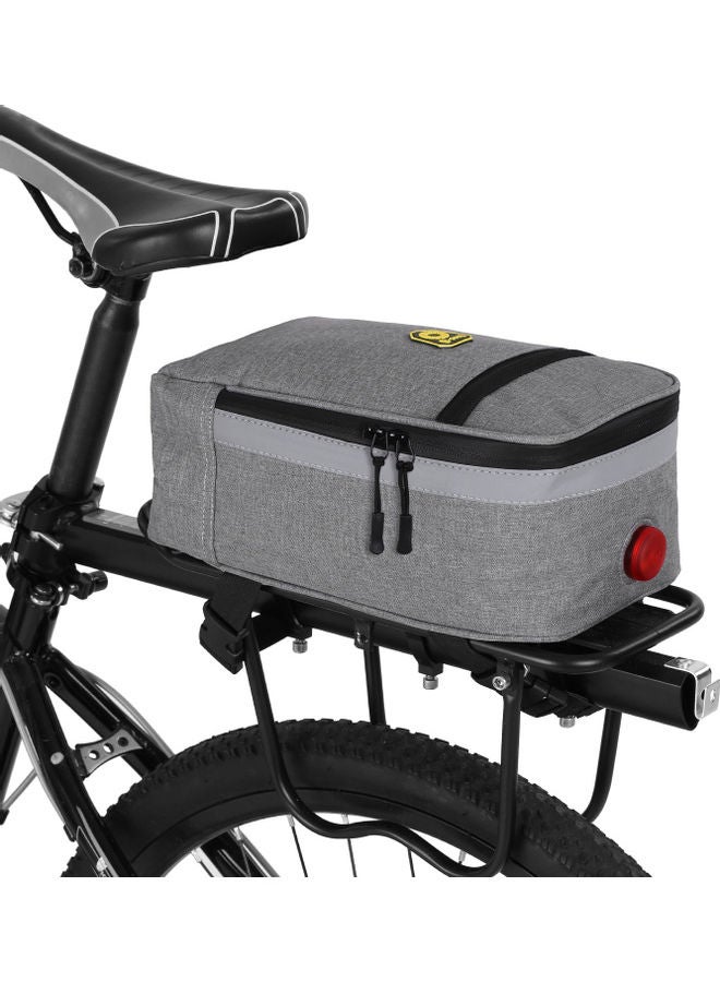 Generic Waterproof Bicycle Trunk Bag Rear Seat Bag MTB Bike Cycling Rack Bag Luggage Carrier Bag Pannier 29*3*21cm  - Image 1