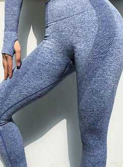Cool Baby 2-Piece Yoga Suit Set Blue  - Image 3