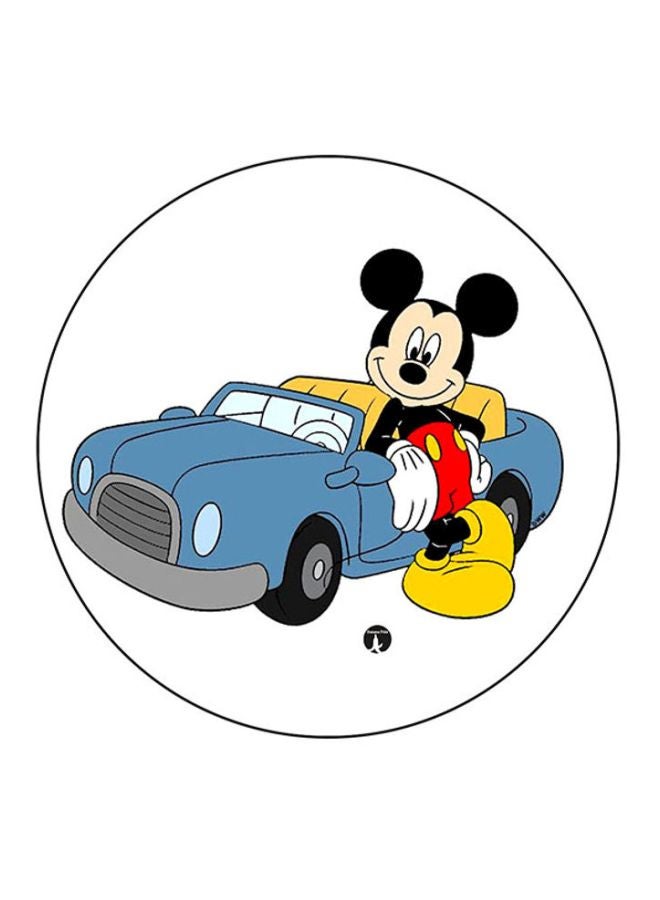 BP Printed Round Mouse Pad Multicolour