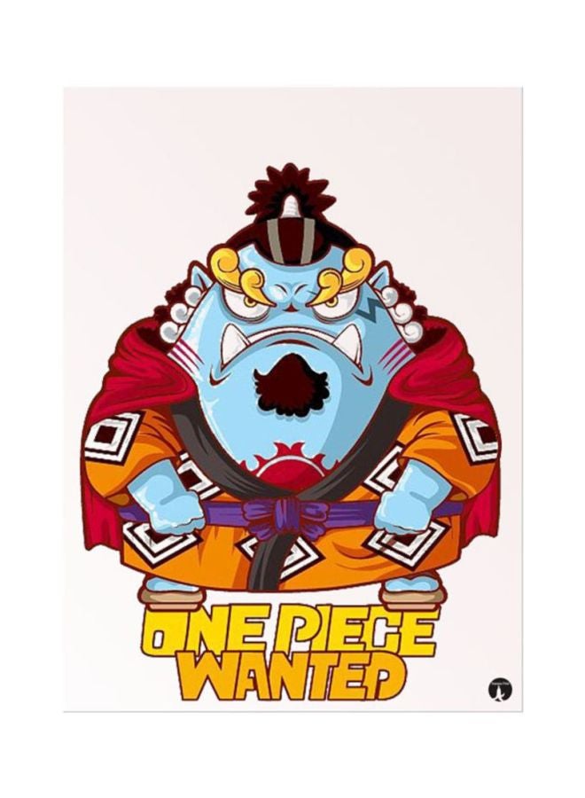 BP The Anime One Piece Mouse Pad Blue/Red/Orange