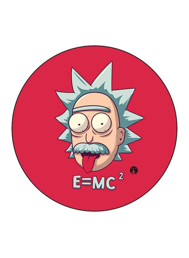 BP Rick And Morty Printed Round Mouse Pad Multicolour
