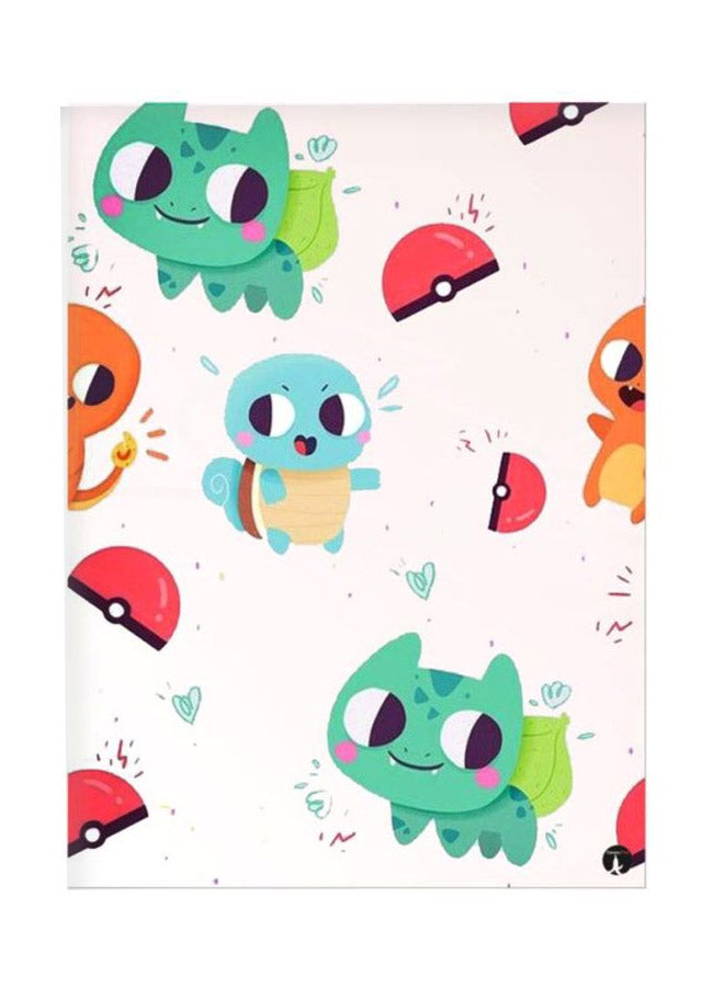 BP Pokemon Mouse Pad Green/Pink/Blue