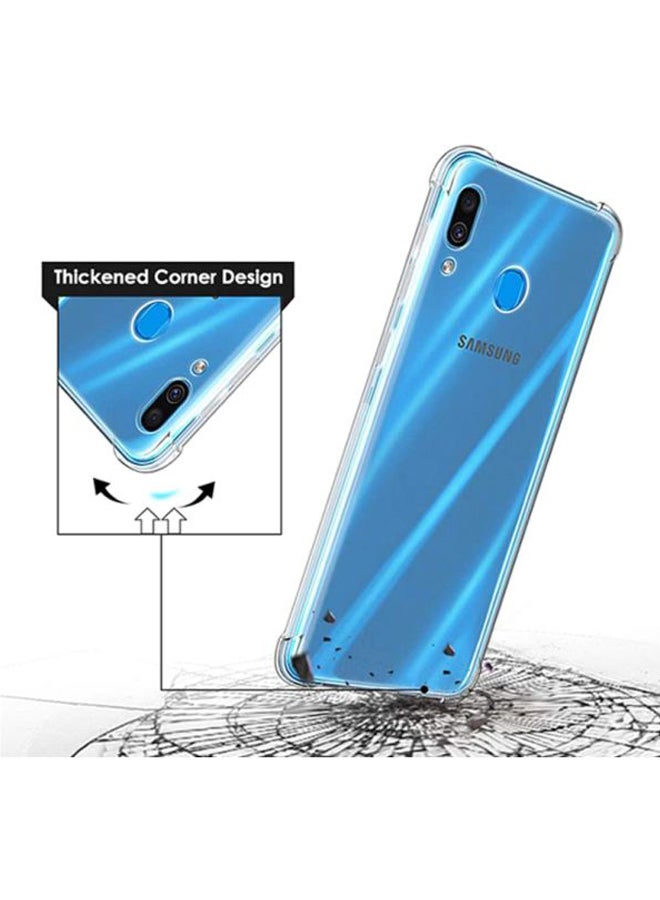 Protective Silicone Back Case Cover For Samsung Galaxy A50 Clear - Image 3