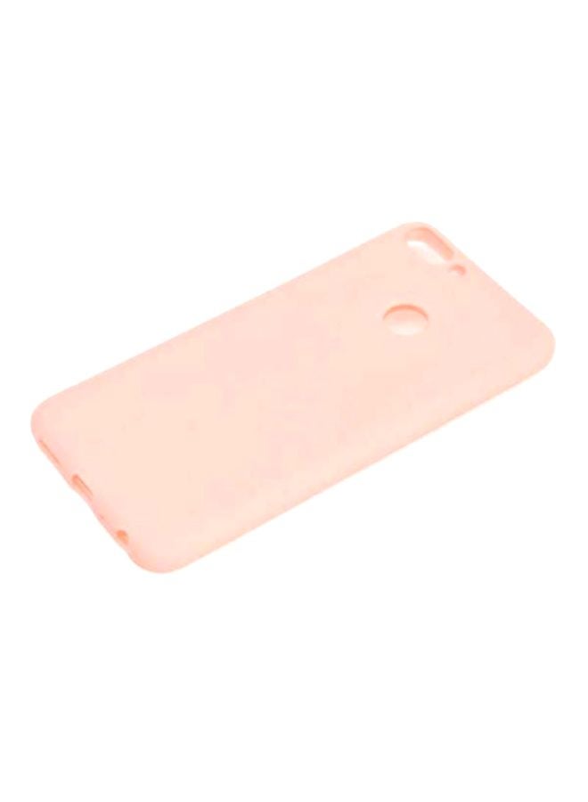 يوبا غطاء حماية خلفي من السيليكون لهاتف هواوي Honor 9 Lite وردي - Image 2