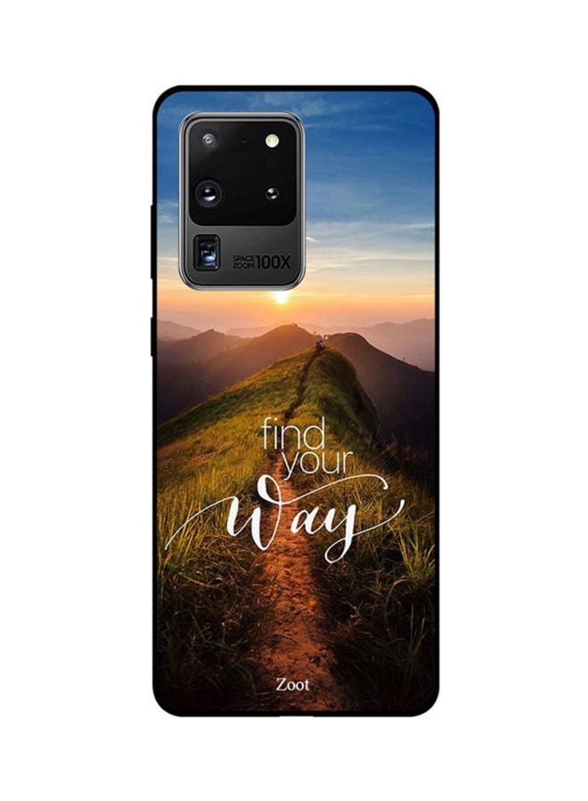 Zoot Skin Case Cover -for Samsung Galaxy S20 Ultra Find Your Way Find Your Way