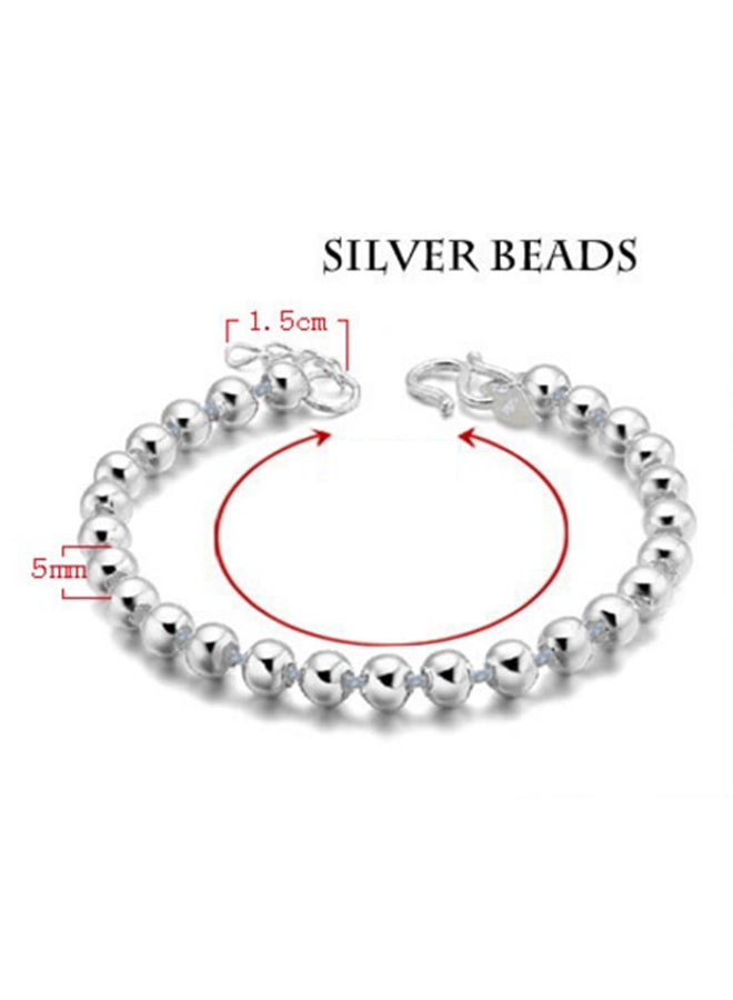 Beauenty 925 Sterling Silver Beaded Bracelet  - Image 2