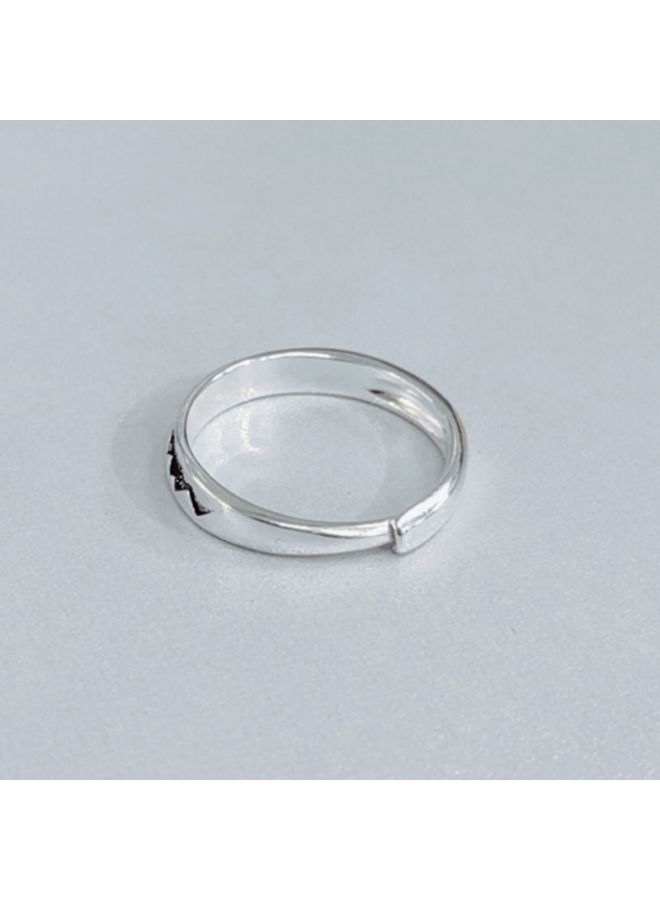 Beauenty Christmas Tree Engraved Adjustable Ring  - Image 4