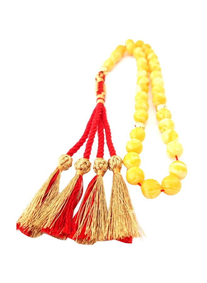 Miracle Empire Amber Sand Prayer Beads  - Image 1