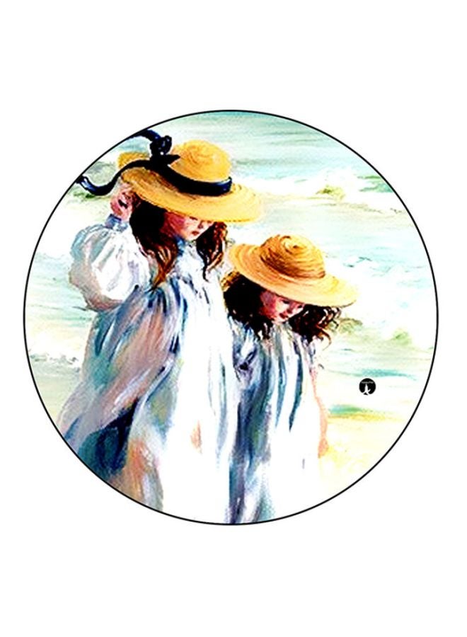 BP Girls Mouse Pad White/Blue/Yellow