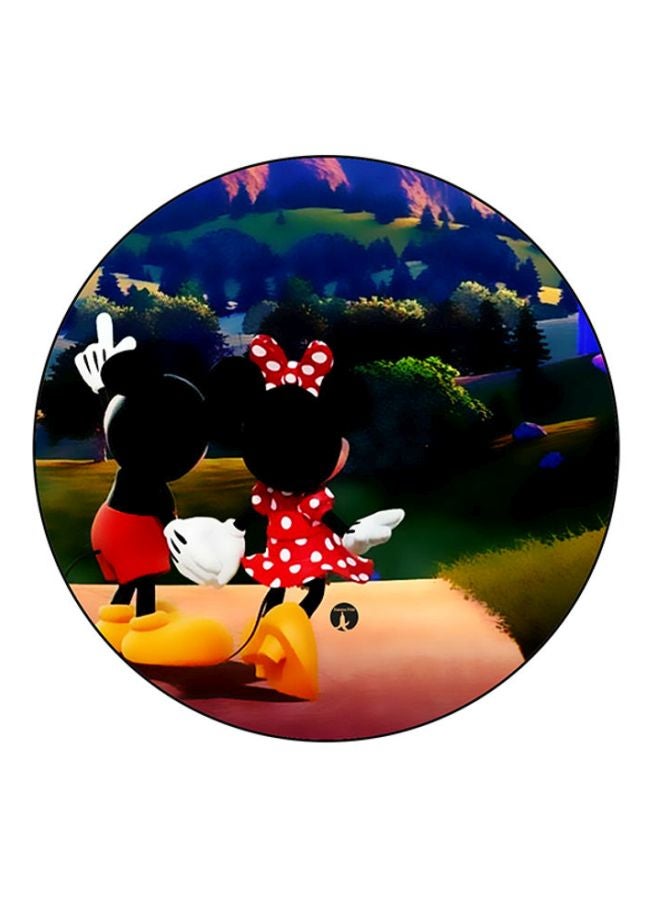 BP Disney Printed Mouse Pad Black/Green/Red