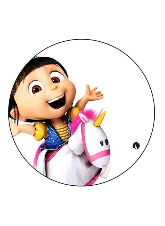 BP Despicable Me Mouse Pad White/Beige/Pink