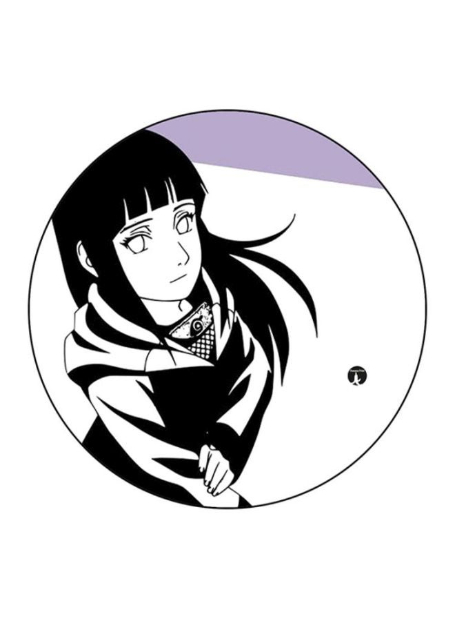 BP Anime Print Mouse Pad White/Black/Purple