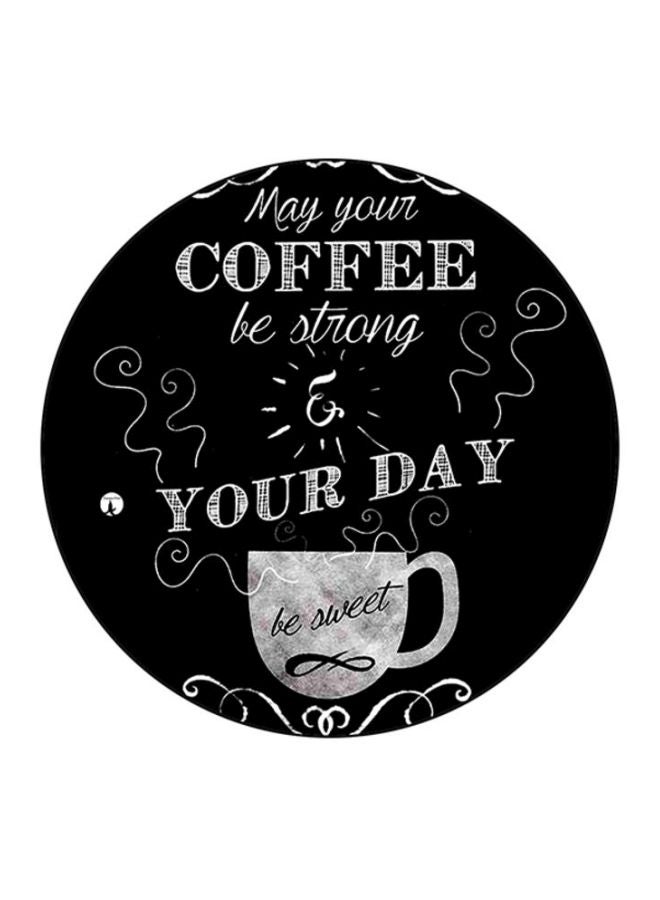 BP English Phrases Mouse Pad Black/White