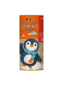 10-Piece Penguin Diy Sewing Key Chain 16x14cm