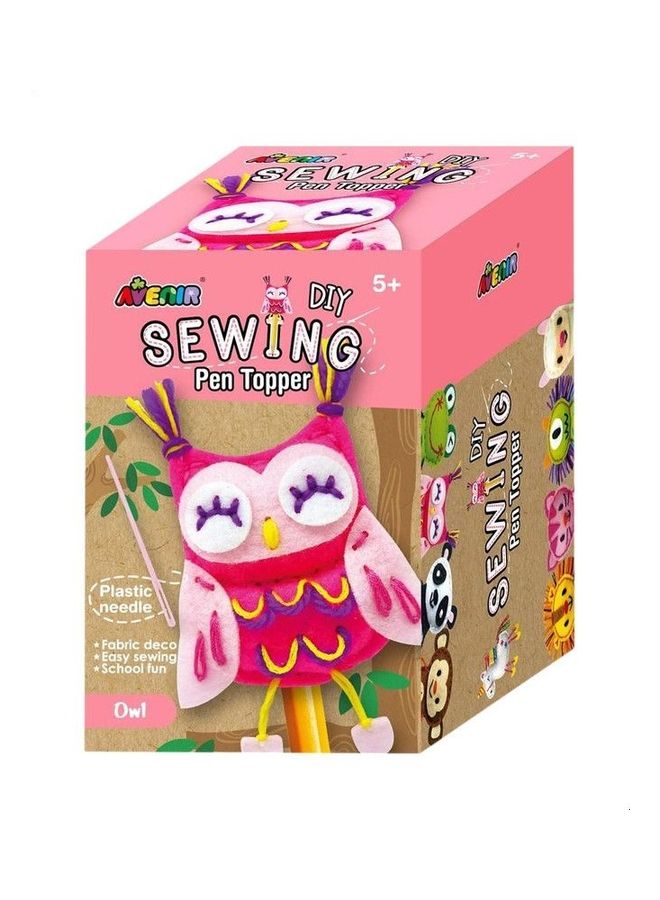 Avenir 14-Piece Owl Sewing Pen Topper - Image 1